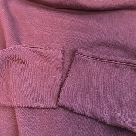 Frank & Eileen Isabelle Funnel Neck Dress in Purple size L - Picture 4 of 7